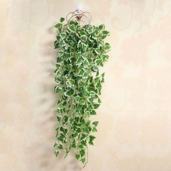 Popular Artificial Plants Home Wedding Decoration Green Plant Ivy Leaf Artificial Flower Garland Vine Artificial Flowers Wall
