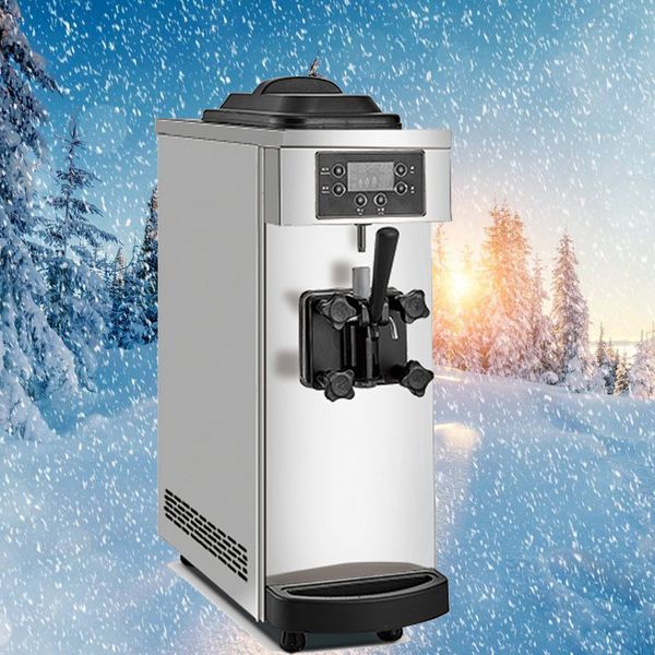 Low price sale of Taylor soft ice cream machine commercial stainless steel 110V-220v single head ice cream maker 10-12L - H