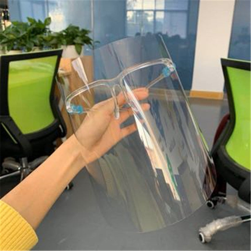 US Stock 2020 most popular house hold Anti-Oil Splash Eye Protection PVC Shield Face Mask Anti-fog Protector reusable face Designer Masks