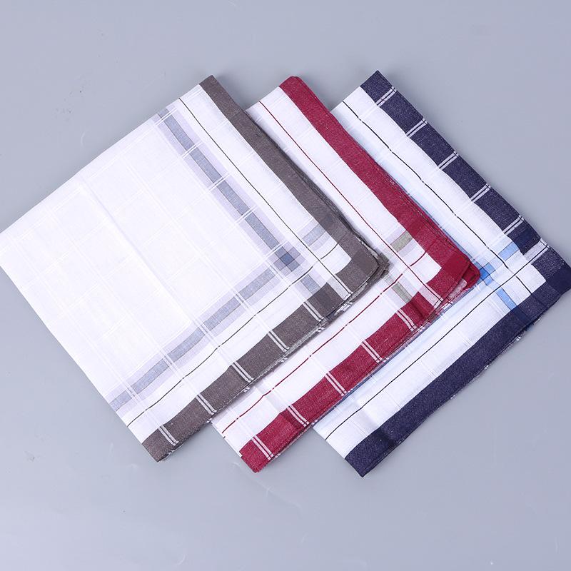 43 * 43CM Household Handkerchief Cotton Men and Women Fashion Handkerchief Square