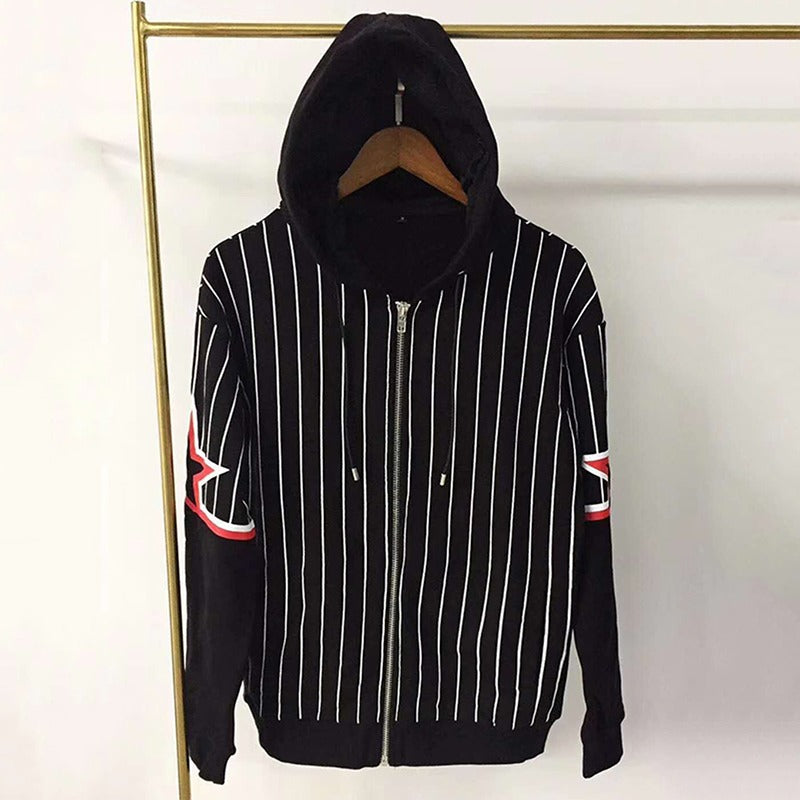 Mens Stylist Jacket Outerwear Men Women High Quality Jackets Fashion Mens Stylist Coats Hooded Zipper Long Sleeve Size M-XXL