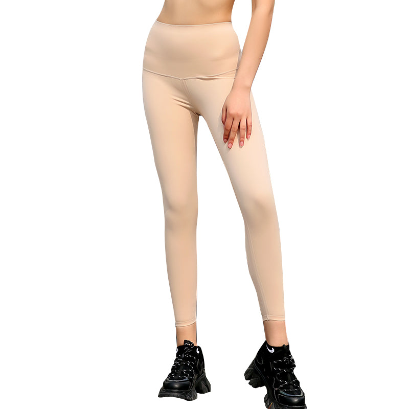 Sharkskin high-waisted tights for women slim yoga studio fitness pants fall and fall