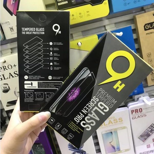 For Iphone 11 Pro X XR XS MAX Tempered Glass Clear Screen Protector for LG Stylo 4 Samsung Galaxy J7 J5 Prime