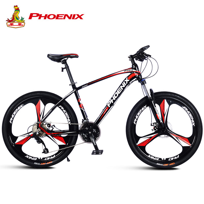 Bikes Phoenix Bicycle Motocross Micro-transfer 27 Speed Mountain Road Bike Men Women Students Disc Brake Racing