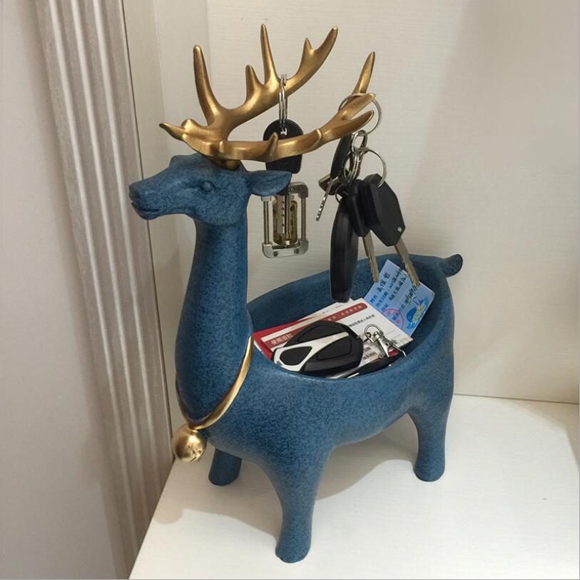 Lucky deer and creative european-style trill Other Home Decor household adornment furnishing articles American TV ark the sitting room porch moved i
