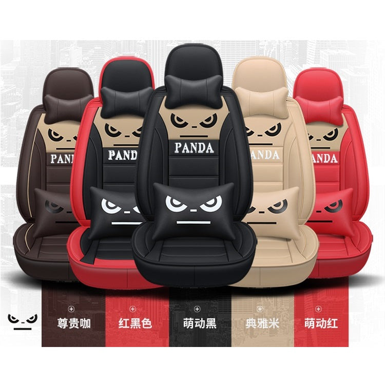 Universal Fit Car Interior Accessories Seat Covers For Sedan PU Leather Adjuatable Five Seats Free Shipping Design Seat Cover For SUV WB006