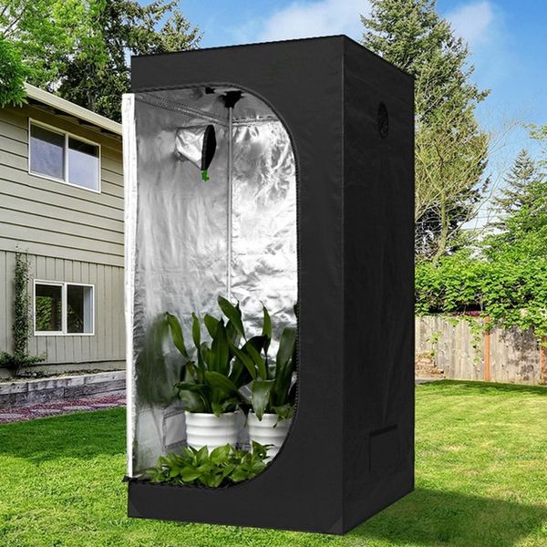 ZOIBKD Garden Greenhouse Customizable Home Detachable Hydroponic Plant Grow Tent Black Home