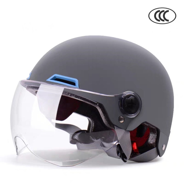 2020 New Four Seasons General Helmet motorcycle battery bike riding half helmet for men and women general size adjustable
