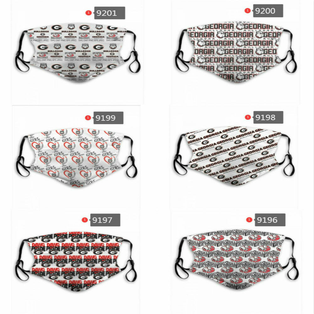 2020 New Fashion Luxury Designer 5 Layer Protective Masks Men Baseball Team Miami Atlanta Arizona Reusable Face Masks PM2.5