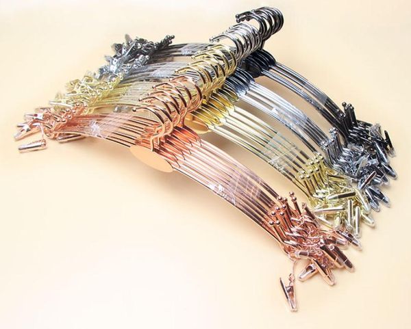 Hangerworld Most Popular Chromed Metal Lingerie Hanger for Bra,Underwear, Bra Hanger, Underwear Hanger with Big Hook SN1668