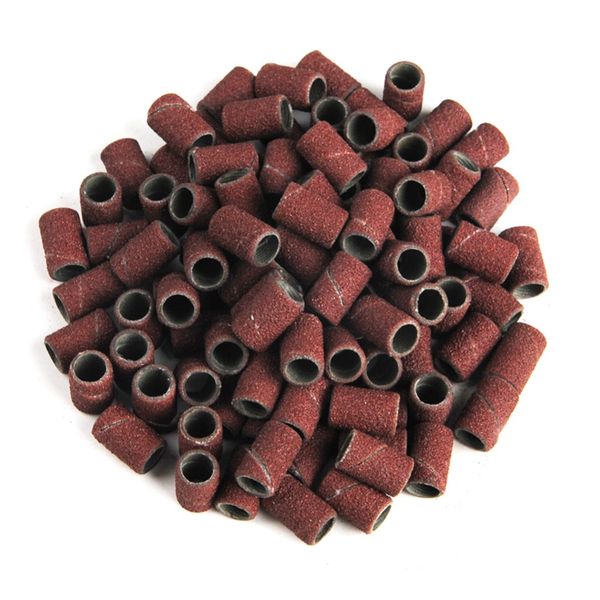 Hot Nail Art Sanding Bands File For UV Gel Acrylic Polish Remover For Electric Nail Machine Nail Drill Bits 80&#039;&#039;-120&#039;&#039;-1