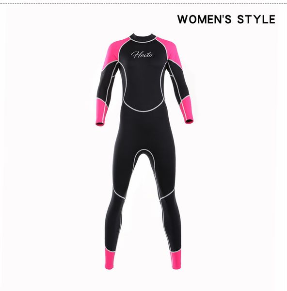 brand quality professional diving full wetsuits with flat stitch for ladies, Japan neoprene, customized logo and design available