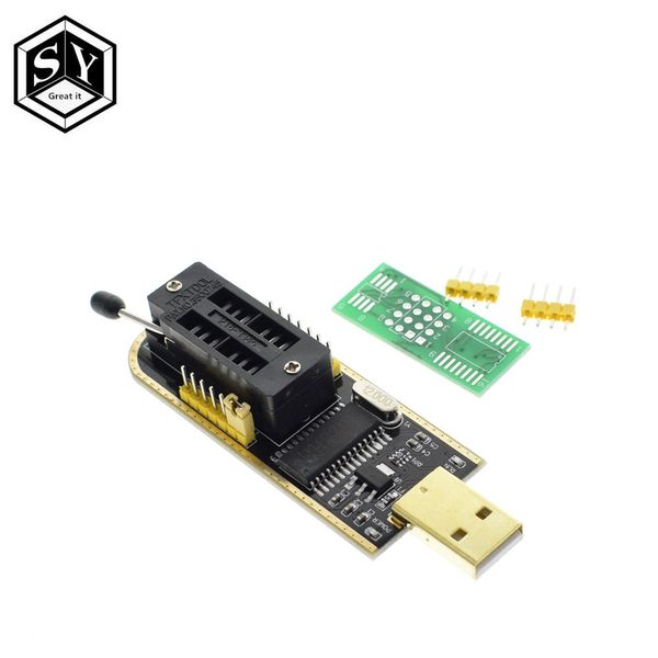 Freeshipping 10pcs Smart Electronics CH340 CH340G CH341 CH341A 24 25 Series EEPROM Flash BIOS USB Programmer with & Driver