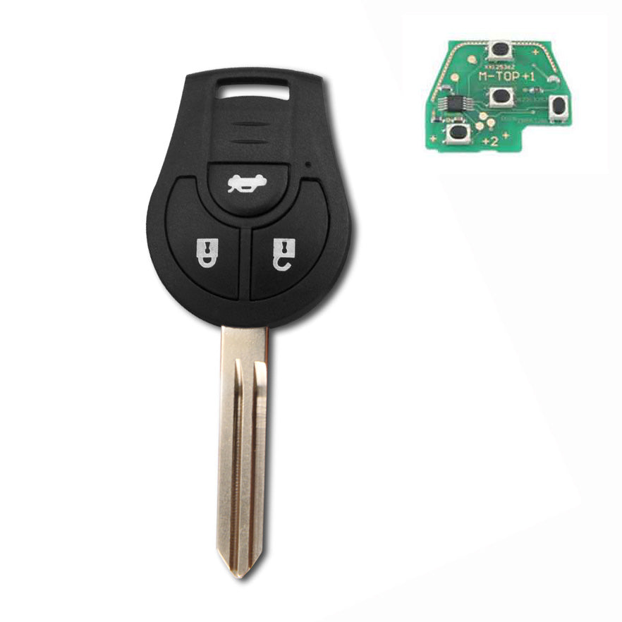 3 Button Remote Car Key 433Mhz For Pulse Scala Micra K13 Juke 2010 2011 2012 2013 2014 with 46 Chip CWTWB1U761