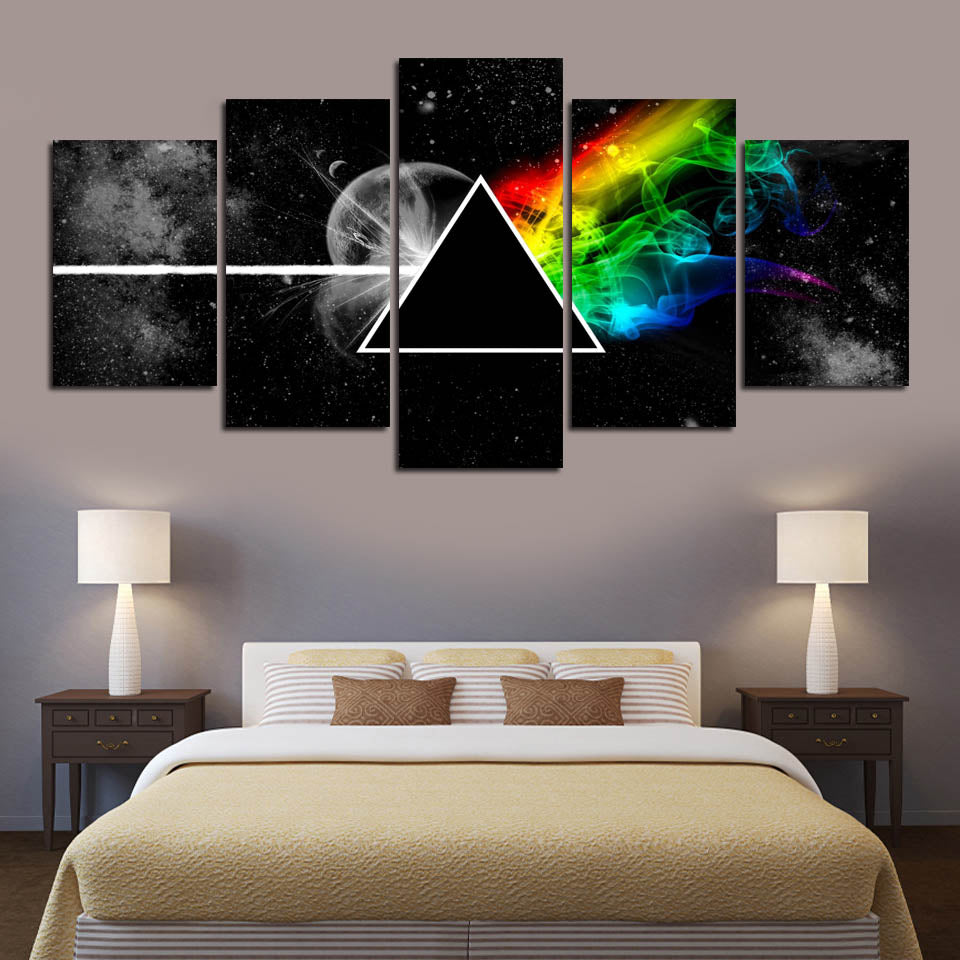 Music Art Painting Canvas Print 5 Piece Picture Modern Bedroom Home Living Room Wall Decoration No Frame