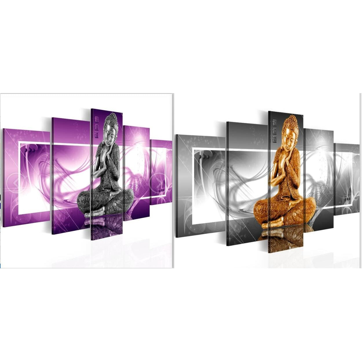 5 Panels Hot Canvas Print Buddhist Prayer Landscape Poster Modern Home Wall Decor Painting Canvas Printing Art HD Print Painting