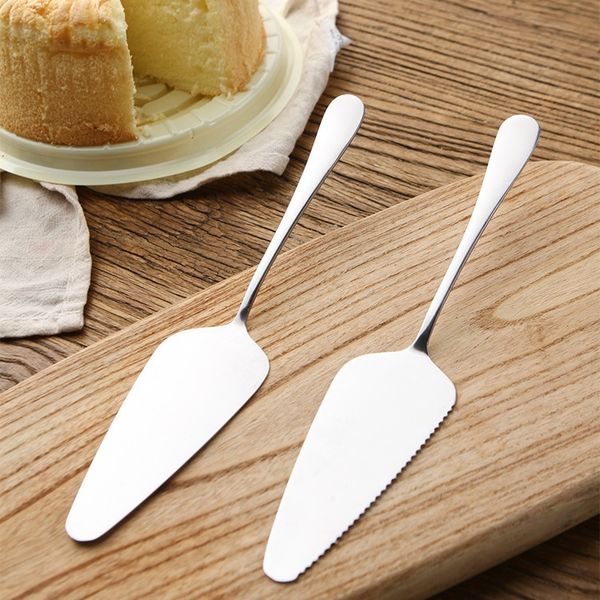 Household Pizza Shovel Cheese Knife Stainless Steel Cake Spatula Baking Cooking Tools Ice Cream Server W9606