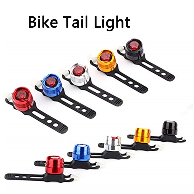 Bike Bicycle Cycling Light Flash Lights Safety Warning Lamp LED Front Lamp Back Tail Rear Lighting Bicycle Accessories Waterproof