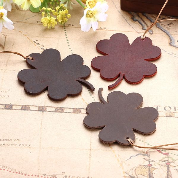 Leather Bookmark Handmad Vintage leather bookmark, First Layer Cowhide Retro Flower Shape markerBook lovers gift, Readers gift