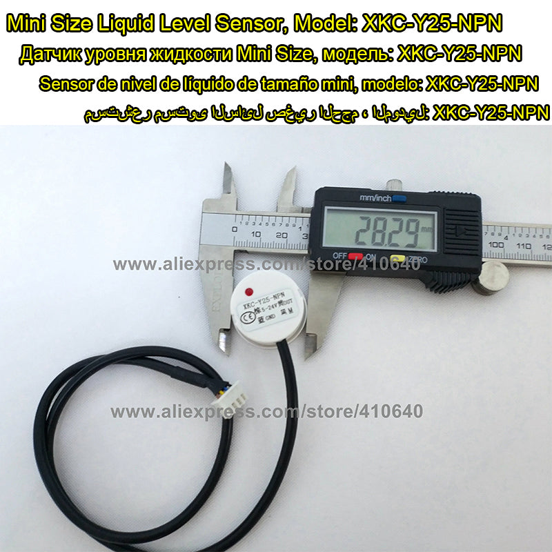 Non-contact Level Switch Water Level Control Switch Water Level Monitor Automatic Control Switch NPN Output Model XKC-Y25-NPN