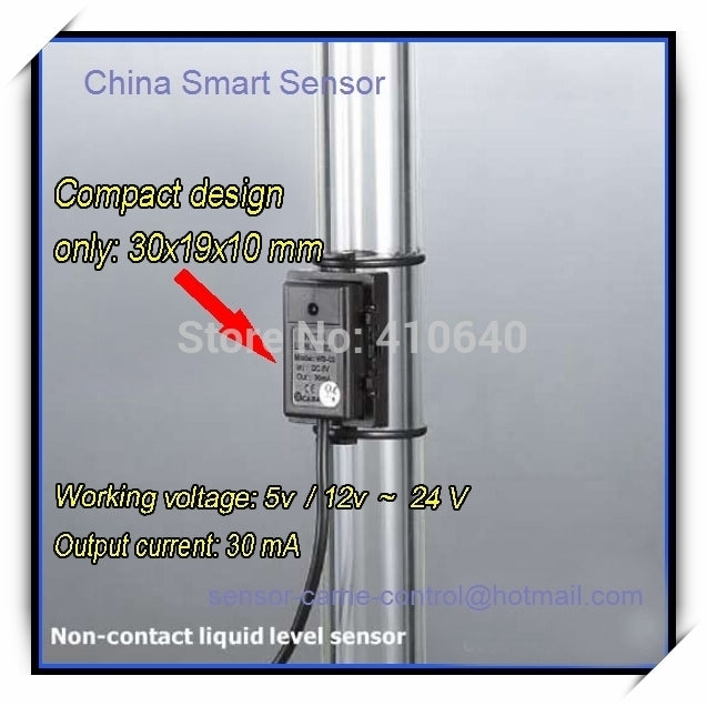 20 Piece Water Level Switch Liquid Level Sensor 24VDC Level Controling Sensor For Pipe or Plain Surface of Bathtub or Aquarium