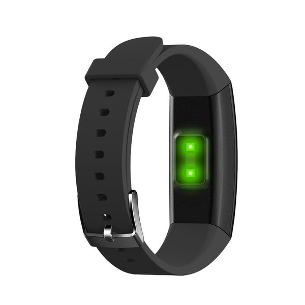 W8 OTA Automatic Heart Rate Monitor Smart Bracelet Pedometer Tracker Fitness Sports Smart Watch Color Screen Wristwatch For iPhone Android