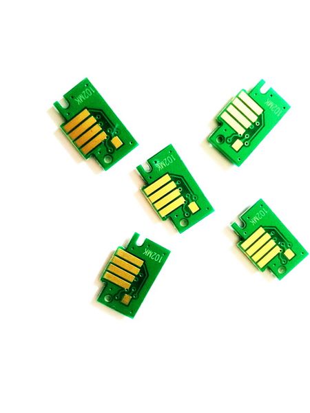 6pcs- Lot PFI-102 ink tank Replacement inkjet Chip for Canon IPF510 IPF610 IPF710 IPF720 LP17 LP24 wide format printer