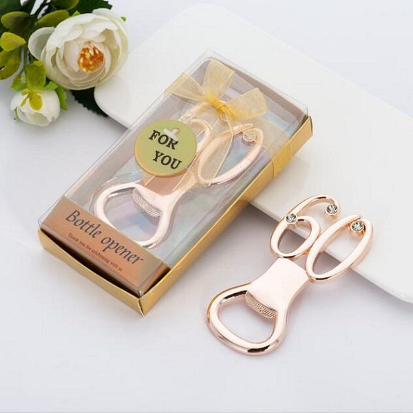 Wedding Anniversary Celebration Party Souvenirs Guests 60th Birthday Gifts Golden 60 Number Beer Bottle Opener WB31