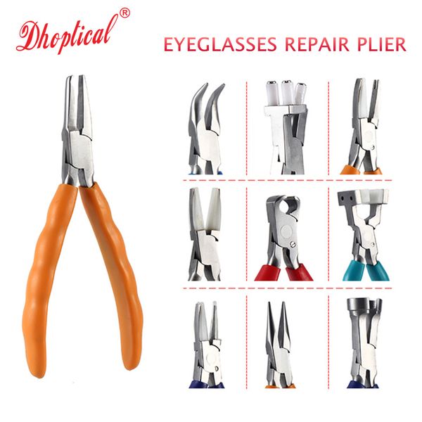 eyeglasses plier adjust nose pad eyeglasses lenes-leg eyewear fix tool repair tool cut screw free shipping