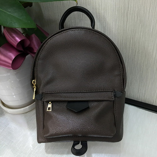 High Quality Designer PU Leather Backpack Style Women Bag Children School Bags Backpacks Famous Fashion Lady Purses Travel Bags