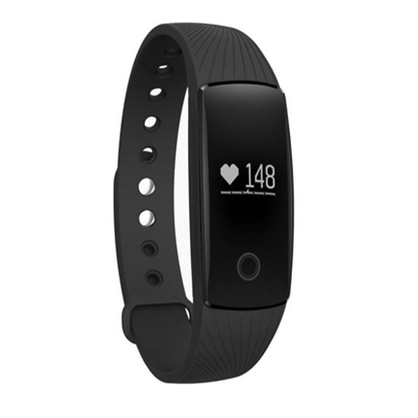 ID107 Smart Bracelet Watch Fitness Tracker Heart Rate Monitor Pedometer Smart Wristwatch For Iphone Android Smart Phone Watch