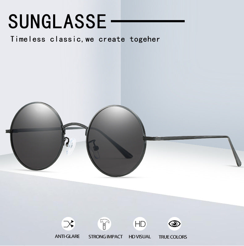 Smalll Round Sunglasses Full Frame Women Men Colorful Transparent Retro Sunglass Rectangle Sun Glasses Female Candy Color Eyewears 16006