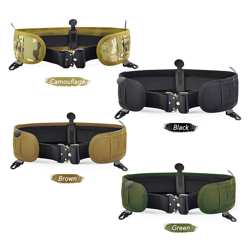 1 piece Adjustable Tactical Belt Men&#039;s Thick Belt Quick Release Hunting Belt Outdoor Camping Equipment outdoor gadgets