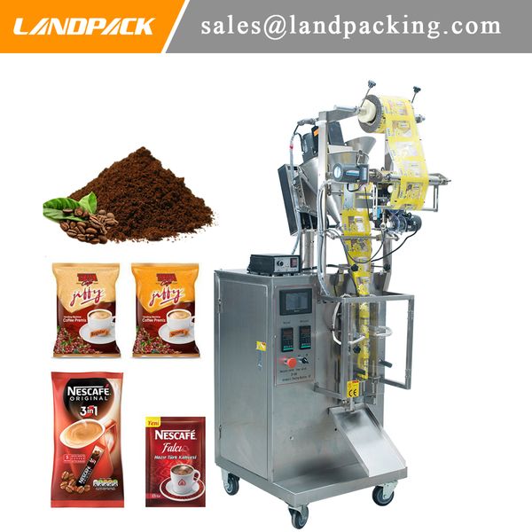 Automatic Sugar Sachet Packing Machine Vertical Form Fill Seal Curry Chili -Milk- Coffee -Spices Powder Packaging Equipment