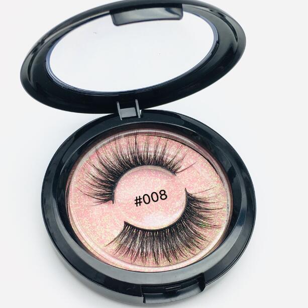 Soft lightweight Mink lashes natural look handmade thick false eyelashes eye makeup accessories 10 models available DHL Free lash mink