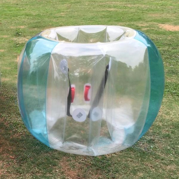 Fun Outdoor Activity PVC Inflatable Bubble Collision Bumper Buffer Ball Training Running Sport Family Game Body Suit Loopy Ball