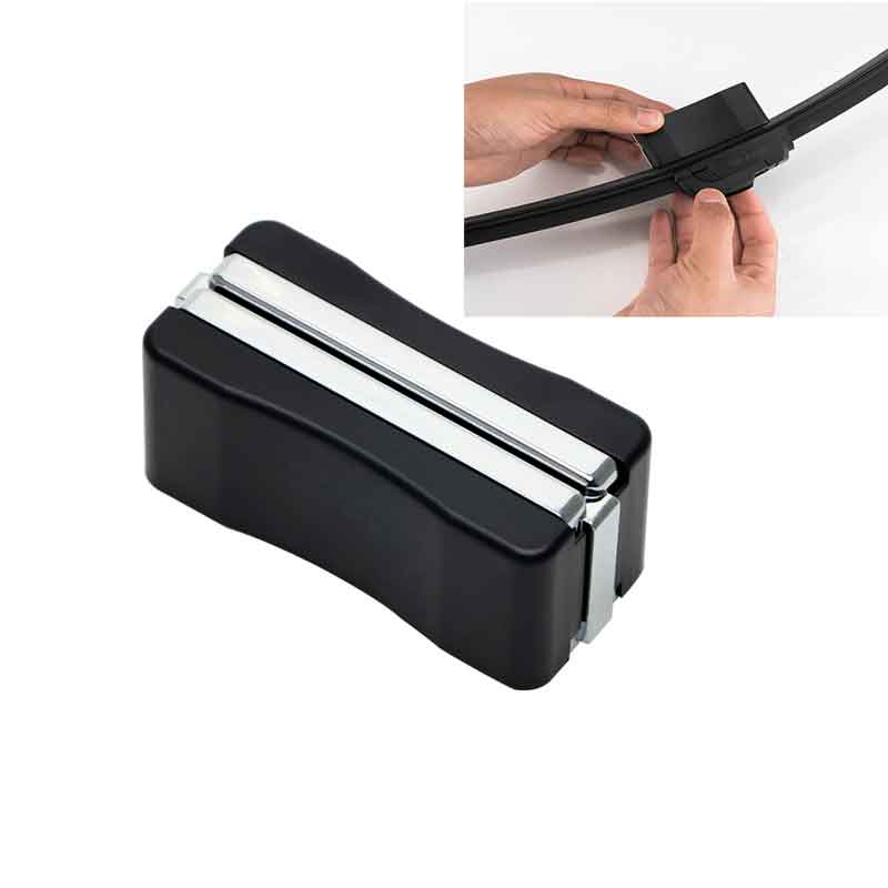 Car Wiper Blade Repair Tool Wiper Cleaning Brush Car Windshield Wiper Wizard Blade Restorer Van Windscreen Cleaner
