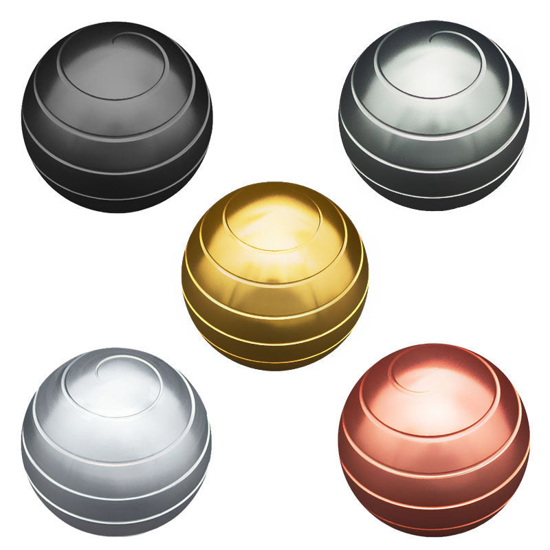 Kinetic Desk Toy Fidget Spinner Optical Illusion Gyro Flowing Spherical Helix Spinning Top Table Gyroscope Stress Relief Decompression Toys Anxiety