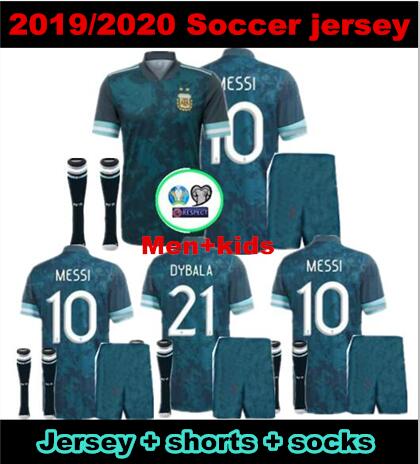 10 free DHL!new Copa America 2020 2021 ARGENTINA SOCCER JERSEYS HOME away messi HIGUAIN AWAY ICARDI KUN AGUERO 20 21 camisetas MAN + KIDS FO