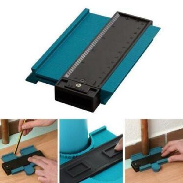 Plastic Profile Copy Gauge Contour Gauge Duplicator Standard 5&quot; Width Wood Marking Tool Hand Tiling Laminate Hand Tools