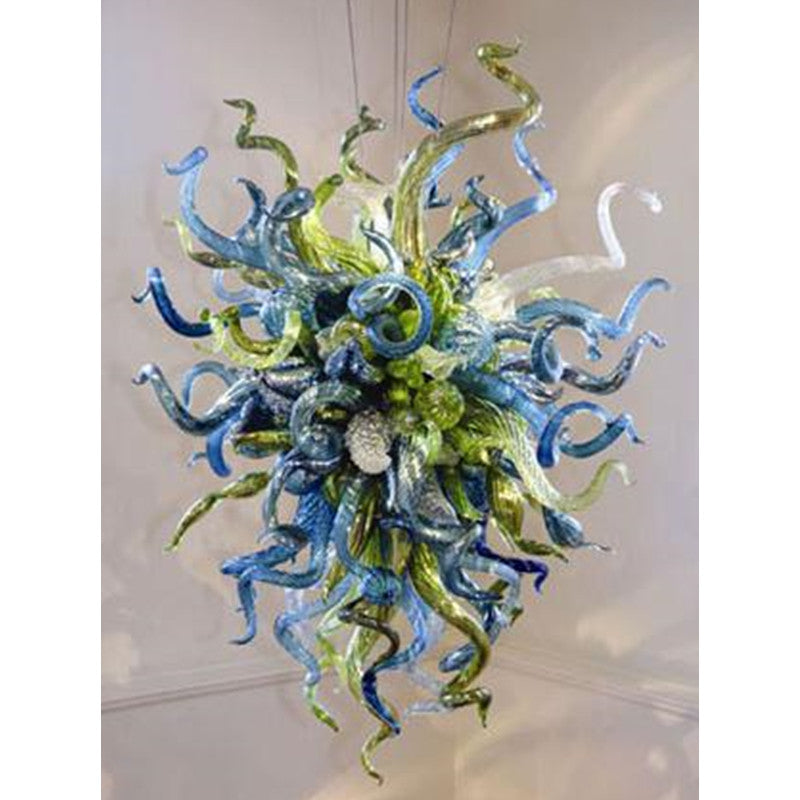 Top Quality Chandelier 100% Hand Blown Glass Small Cheap Chandelier Fancy Bedroom Furniture Unique Lighting Fixtures Home