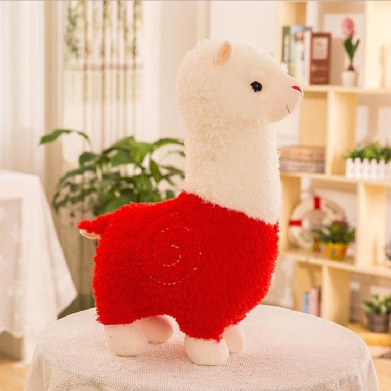 hot selling lovely alpacas plush toys cute alpacas dolls sleeping pillow Birthday present Children&#039;s day gift