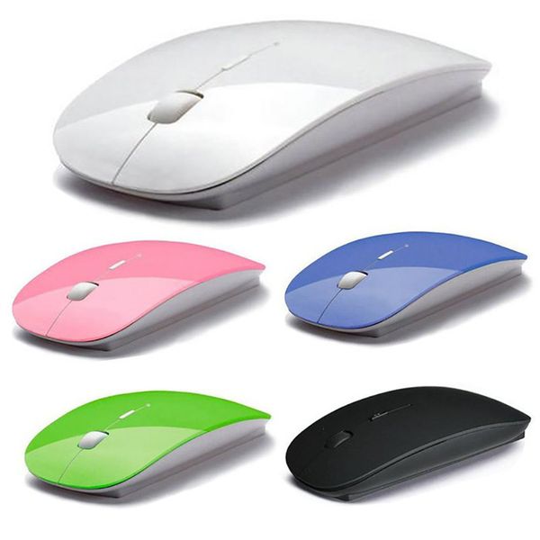Hot models 2.4G mices suitable for wireless mouse office ultra-thin fashion gifts cross-border supply of custom LOGO