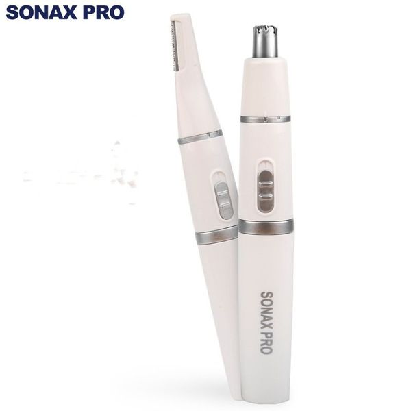 SONAX PRO multifunctional nose hair trimmer shaver shaving eyebrow razor lady shave eyebrow pore cleaner