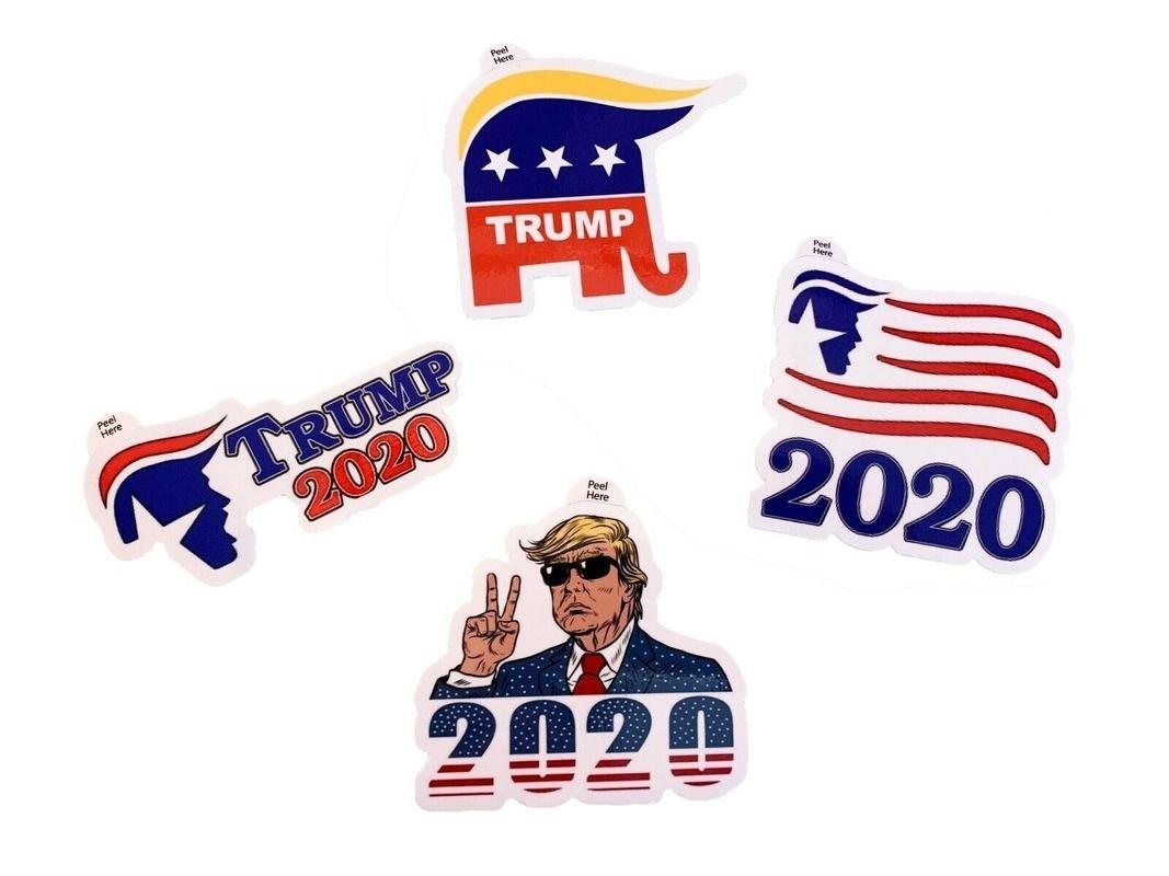 2020 U.S. Presidential election Trump stickers Trump campaign supporters notebook stickers