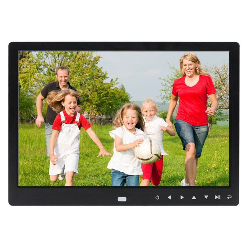 Digital Picture Frame 12 inch Electronic Digital Photo Frame IPS Display with IPS LCD 1080P MP3 MP4 Video Player