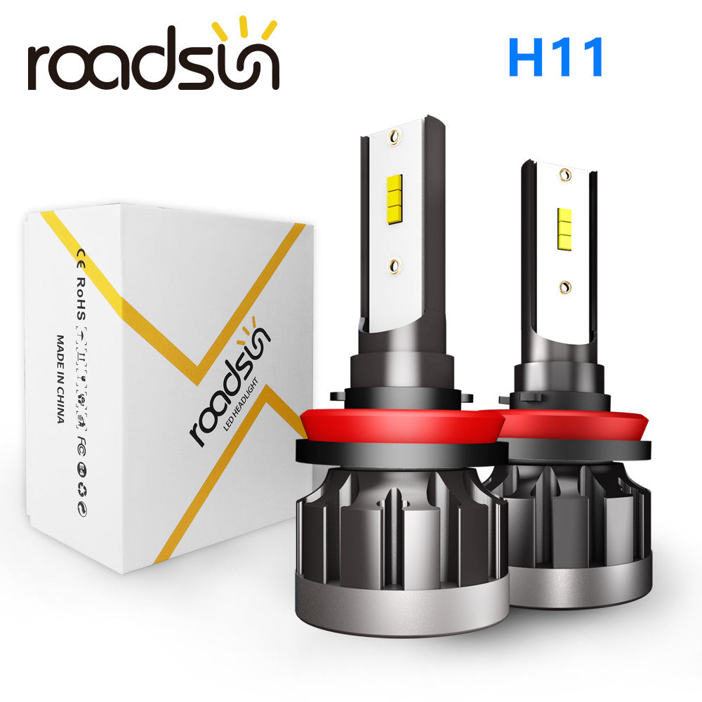 Car Lights LED flash Accessories Lamp Headlight Bulbs H11 H4 H1 H7 9005 9006 HB3 HB4 9004 9007 Turbo 9V 36V C6 for BMW Benz Fog Ligh