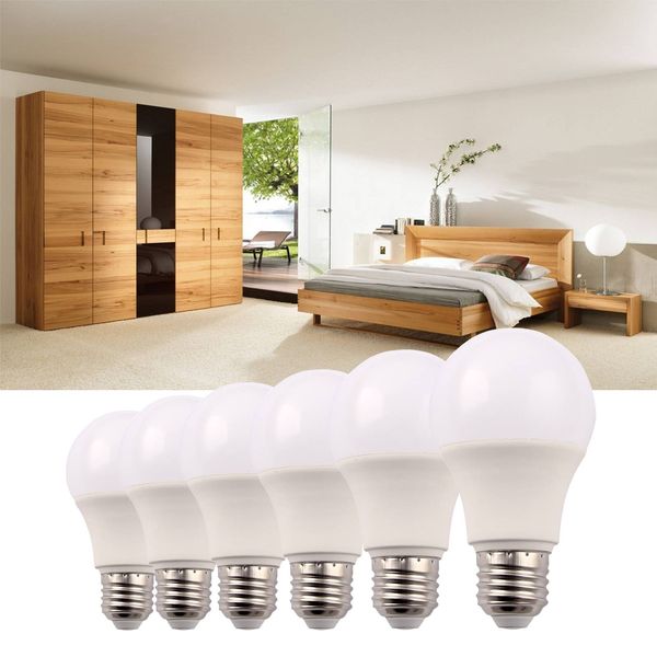 Non Dimable LED Bulb E26 E27 7W Lighting Bulbs 110V 220V White lights