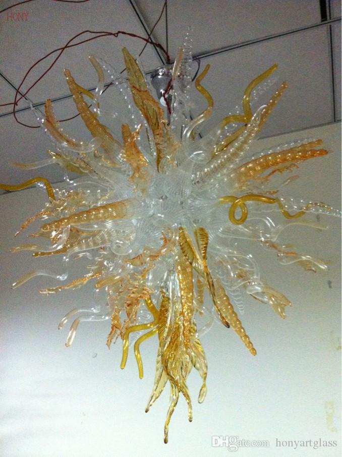 Free Shipping AC Led Bulbs 110v-240v Fashionable Murano Glass Pendant Decorative Party Lights Chandelier