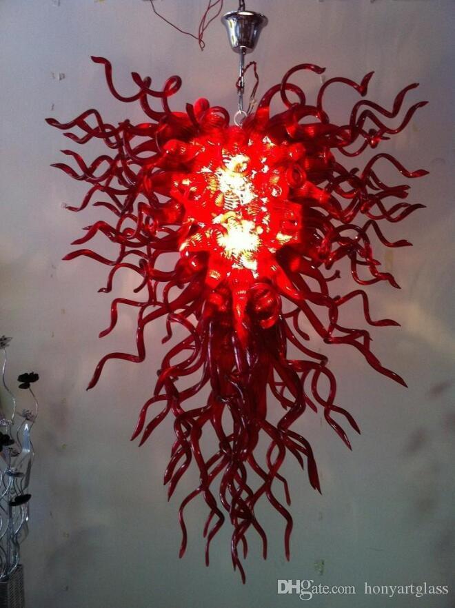 Free Shipping AC Led Bulbs 110v-240v Mini Chandelier Beautiful Vintage Modern Blown Glass Pendant Light Kitchen